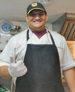 Chef Santos from Mexi Cocina Mobile Kitchen.